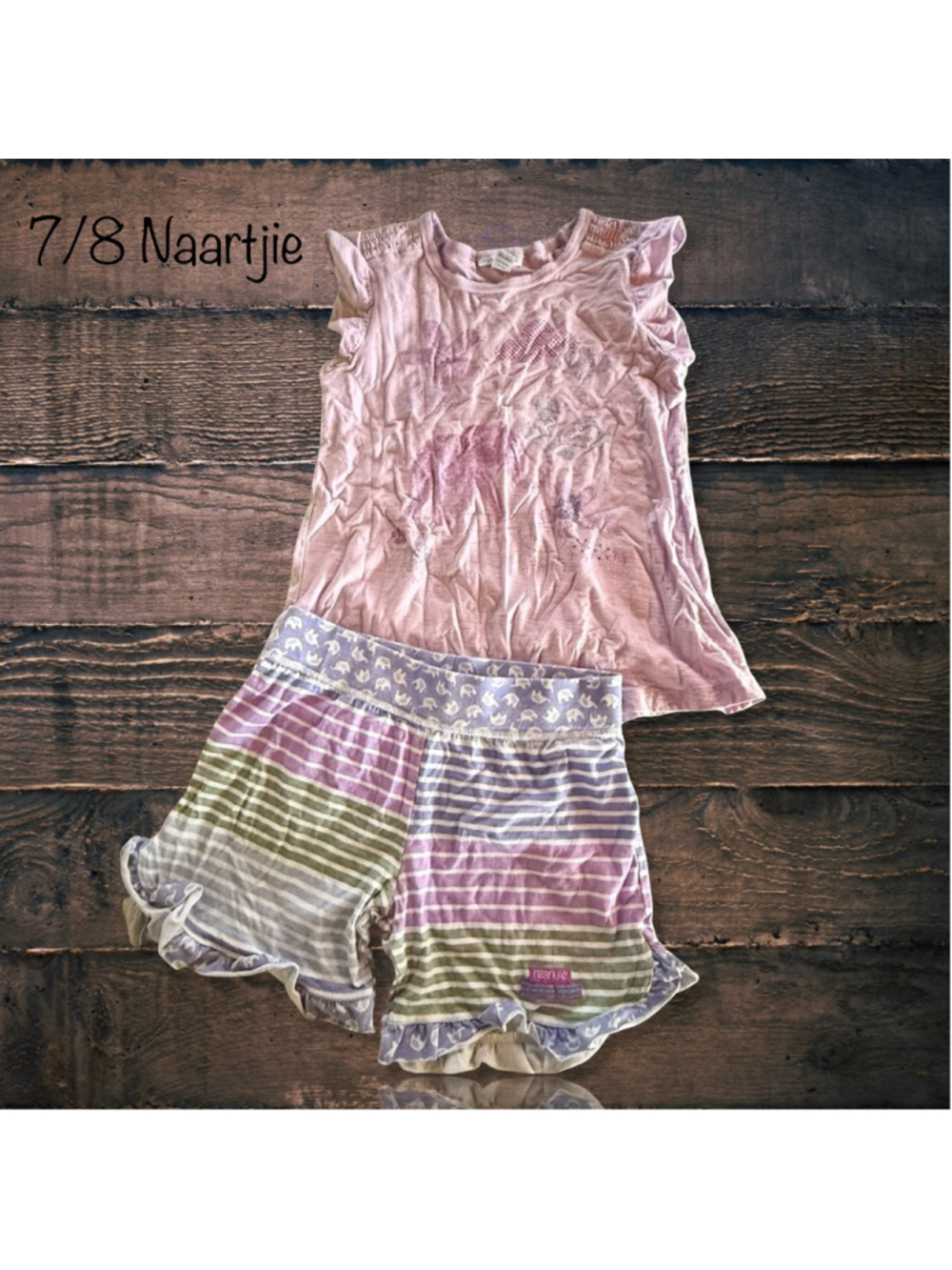 Size 7/8 Naartjie Elly Short Set